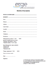 Formations bulletin Formations